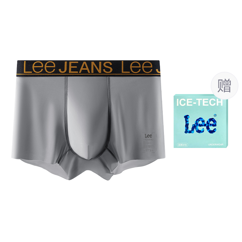 

Классические 101 Underpants мужские боксеры 1 упаковка Lee, серый