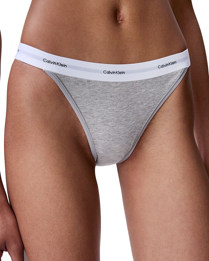 

Стринги бикини Calvin Klein, серый