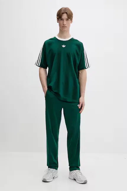 Футболка из полиэстера Adidas Originals, бирюзовый — фото 2