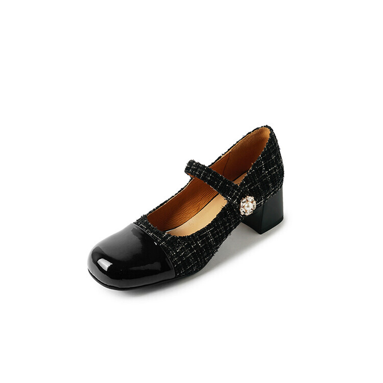 

Туфли Мэри Джейн женские Quicheshoes, красный