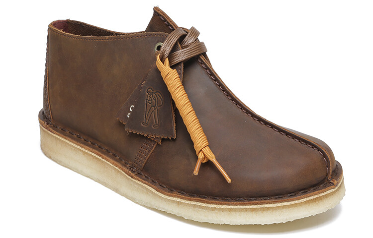 Ботильоны из натуральной кожи с покрытием из пчелиного воска Clarks — фото 3