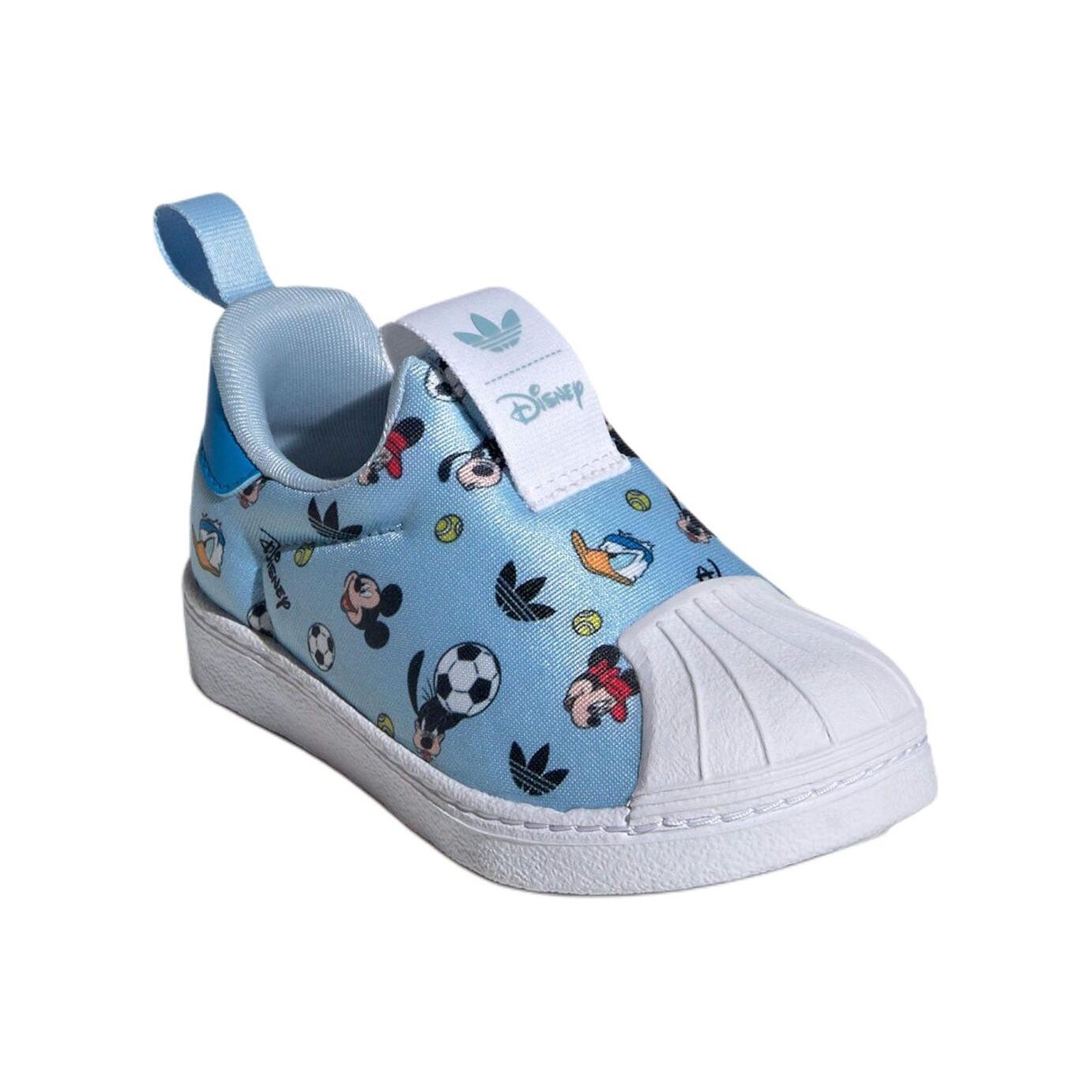 Кроссовки для малышей adidas originals Superstar Series TD, Blue — фото 3