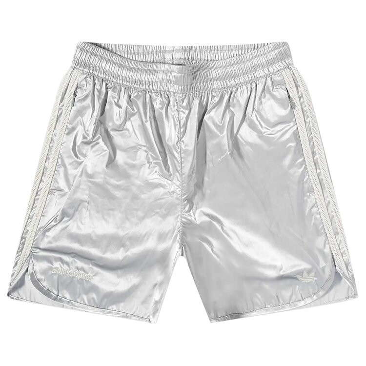 

Шорты Adidas adidas x Wales Bonner Silver 'Silver Metallic', серебряный