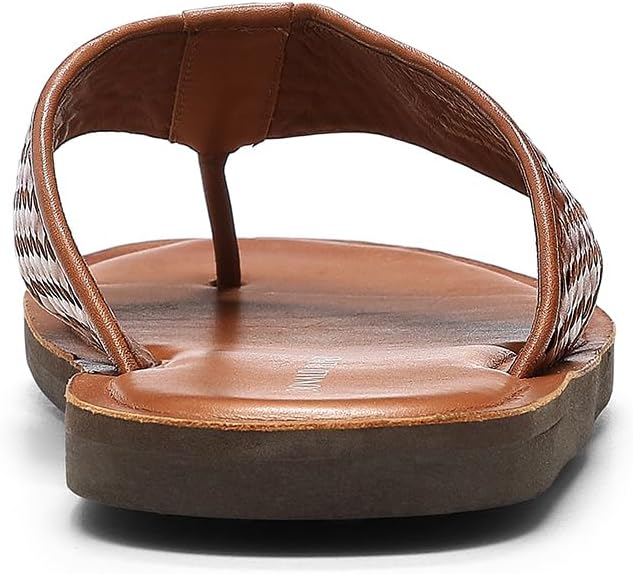 Мужские шлепанцы Donald J Pliner Palmer из телячьей кожи, Saddle — фото 3