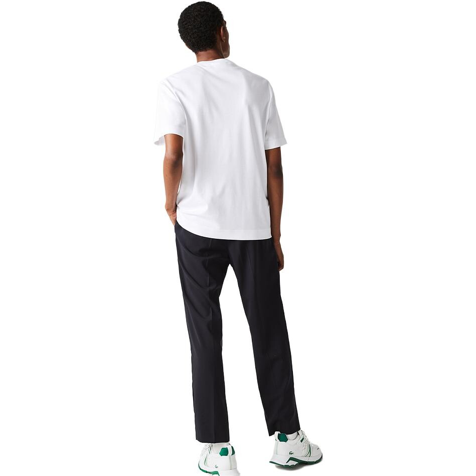 Футболка мужская Lacoste, белый — фото 4