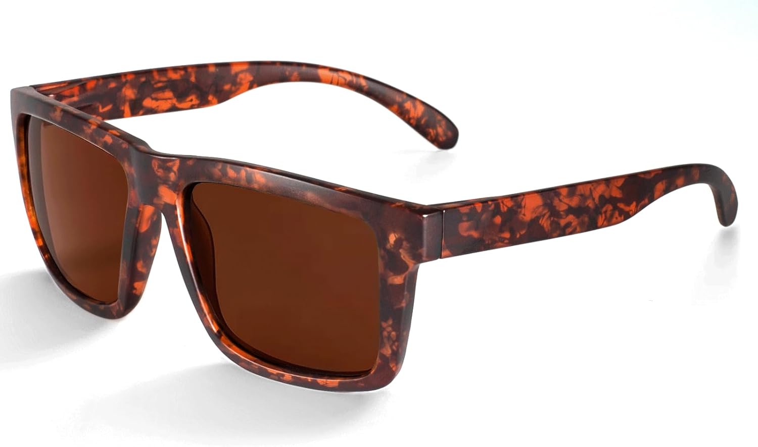 

Солнцезащитные очки MAXJULI XXL размера, двойной размер Extra Large, модель Z87, для мужчин с большой широкой головой, материал TR90, сверхлегкие, защита от УФ-излучения UV400, артикул 8228, Tortoise Frame