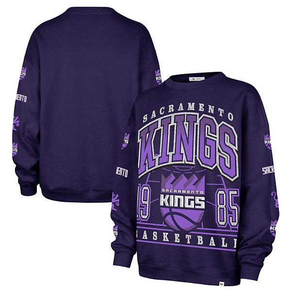 

Женский оверсайз свитшот '47 Sacramento Kings 2025/26 City Edition фиолетовый 47 Brand