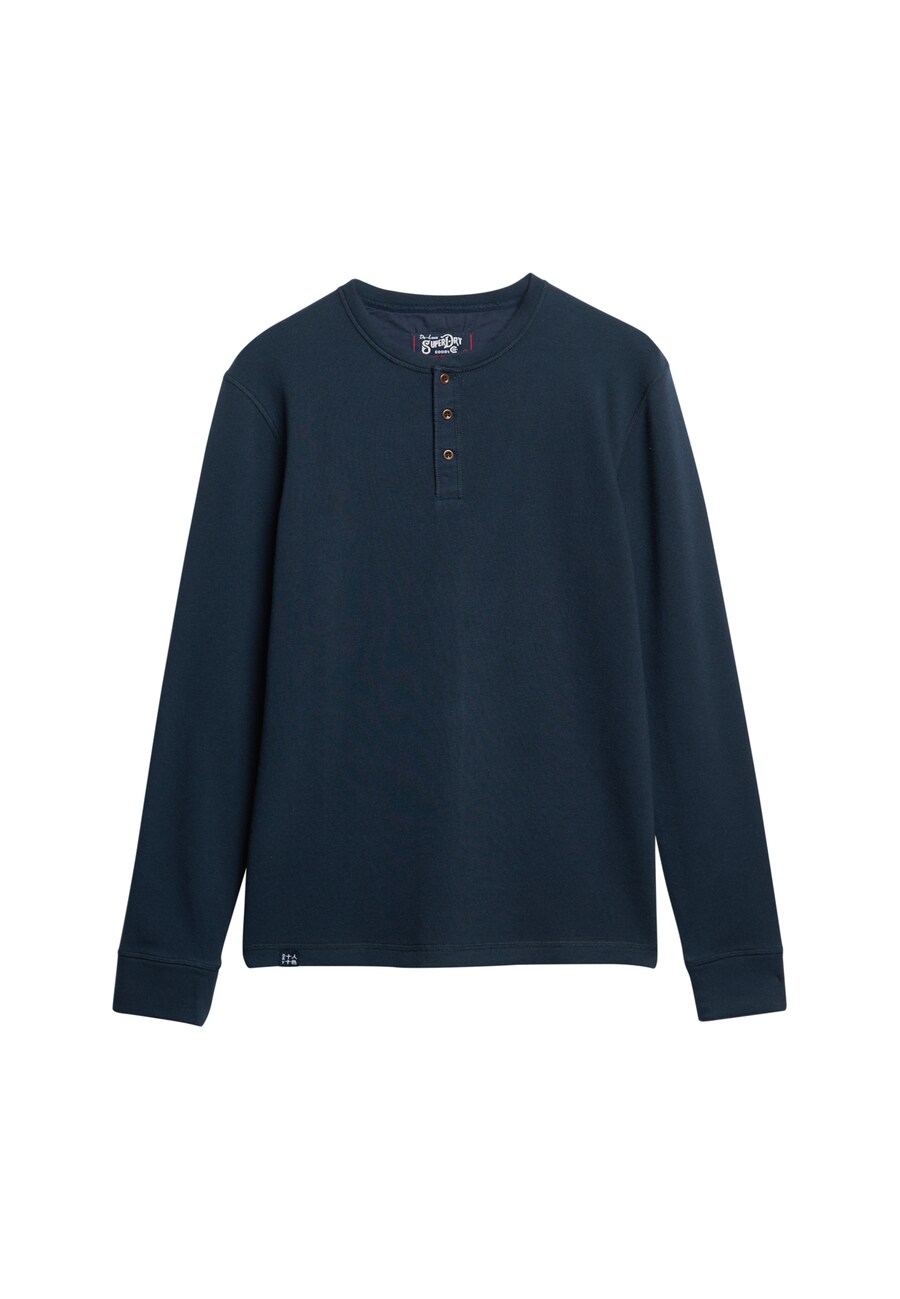 

Рубашка Superdry The Merchant Store - Grandad, темно-синий