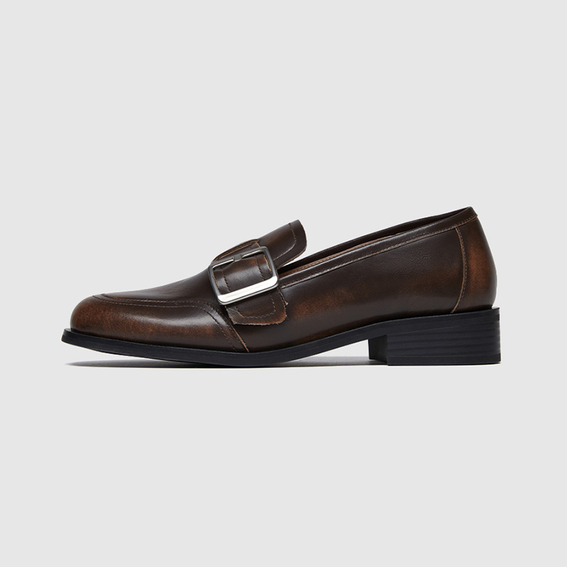 Лоферы женские Lava Nama Chocolate Brown/Midnight Paris Black Marie Claire, Lava Nama Chocolate Brown 644-31238 — фото 2