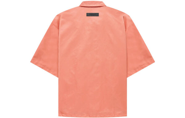 Рубашка fw22 nylon shirt 'coral' Fear Of God Essentials, оранжевый — фото 2
