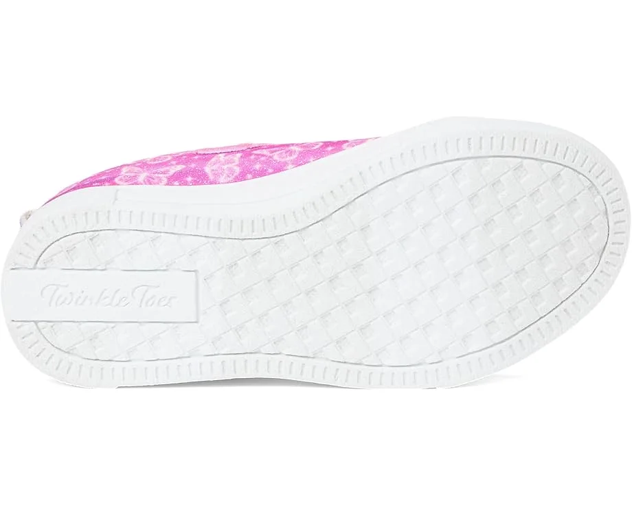 Кроссовки SKECHERS KIDS Twinkle Sparks 314813L - Ombre Flutte (Little Kid), Hot Pink/Multi — фото 3