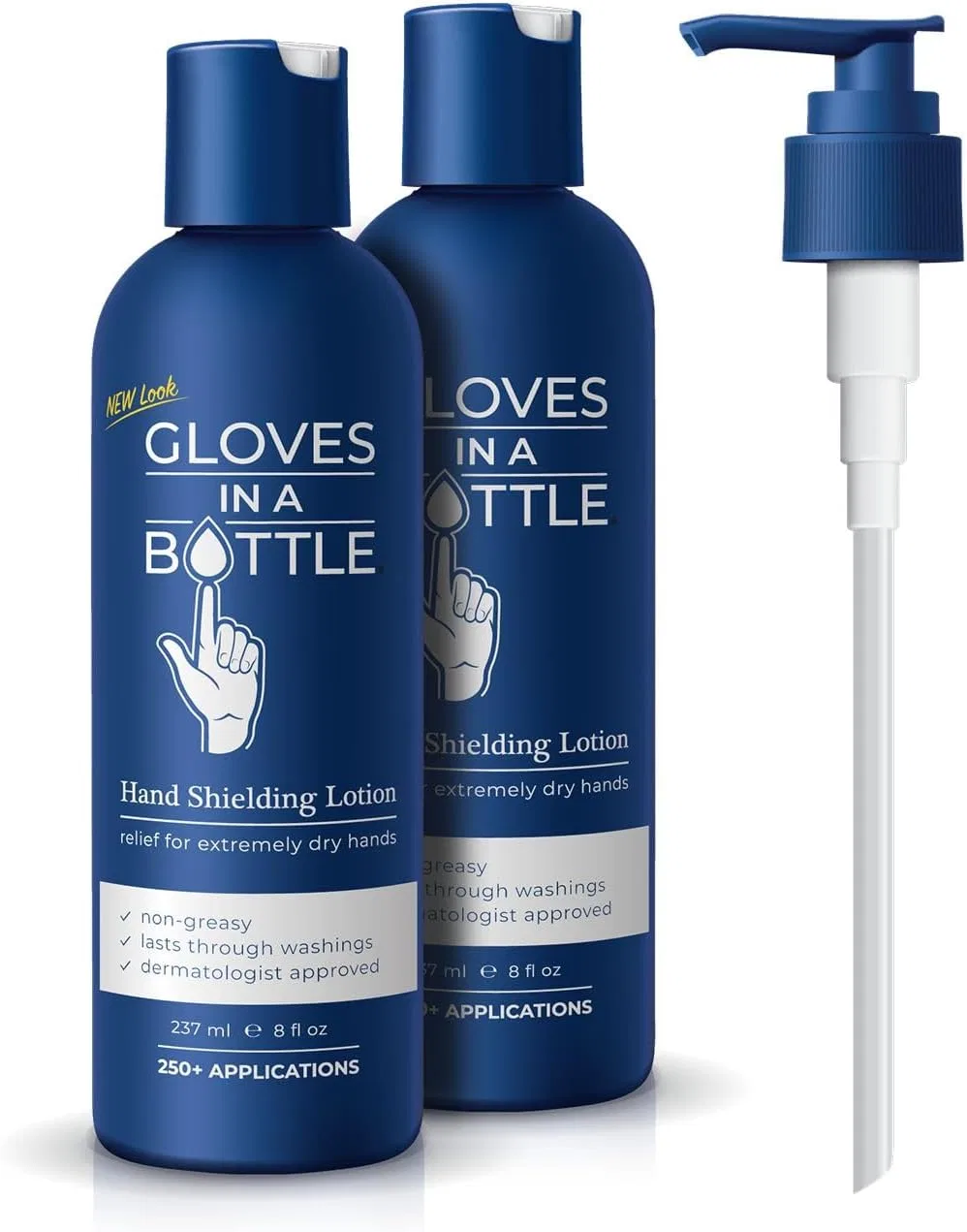 Набор из 2 увлажняющих защитных лосьонов Gloves in a Bottle 240 мл с дозатором Gloves In A Bottle