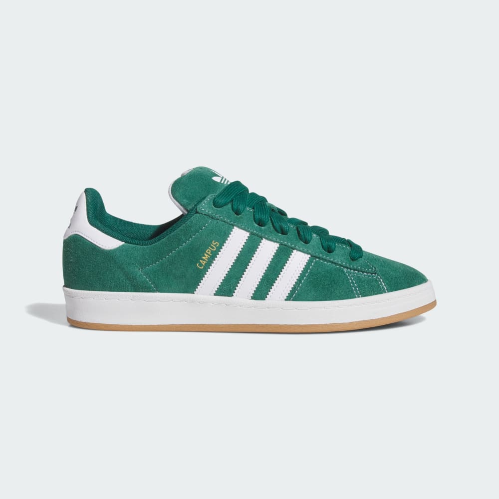 

Кроссовки Adidas Campus ADV, цвет Collegiate Green/Cloud White/Gold Metallic