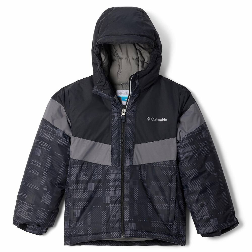 

Куртка Columbia Lightning Lift III OUTGROWN для мальчиков 4–20 лет, цвет Black Warp Plaid