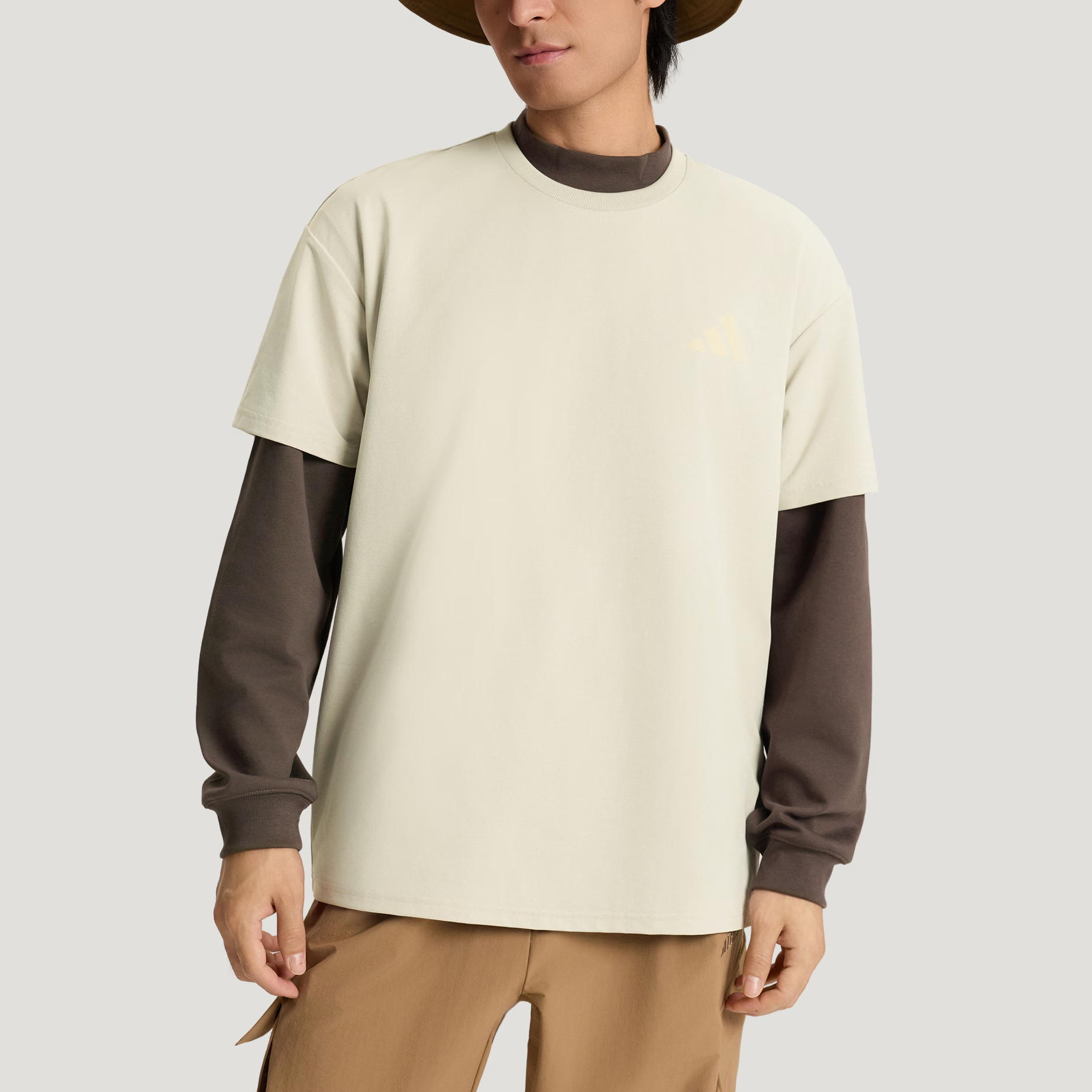 Футболка Terrex Quick Dry мужская Adidas, miracle bauxite коричневый — фото 4