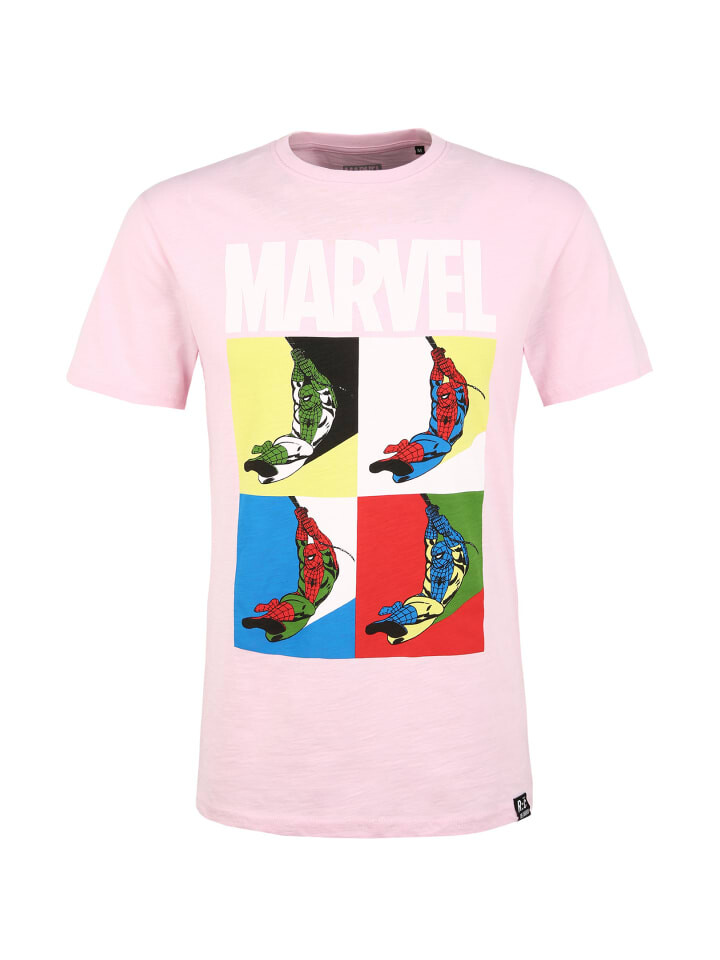 

Футболка Re:Covered T-Shirt Marvel Spider-Man Pop Art Pink, розовый
