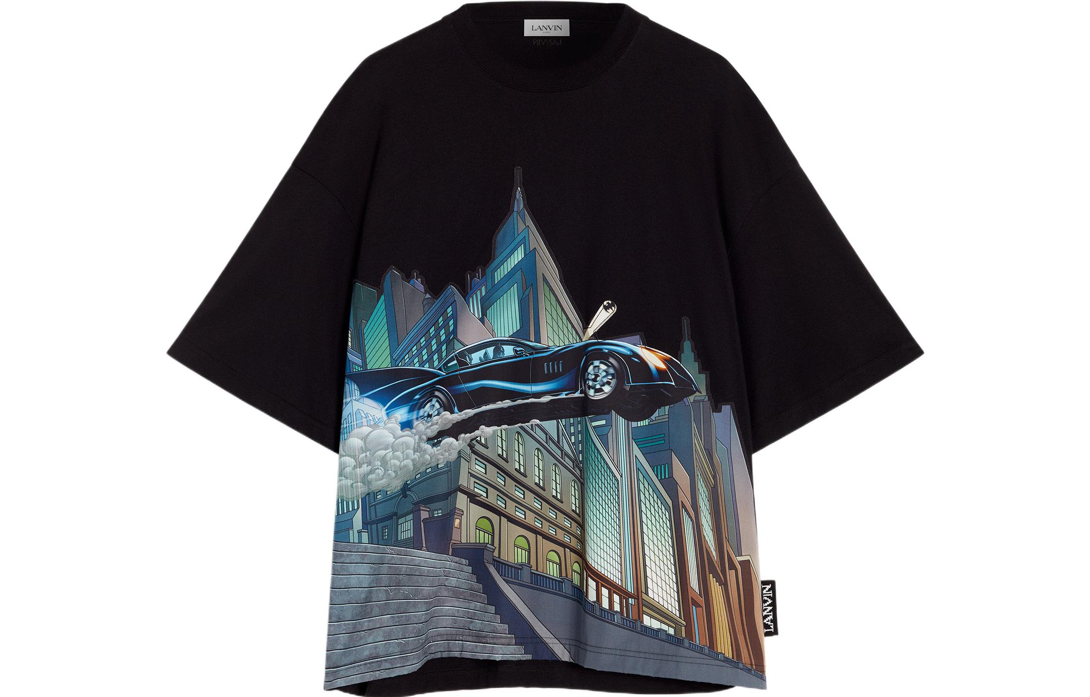 

Lanvin Футболка X Batman мужская черная