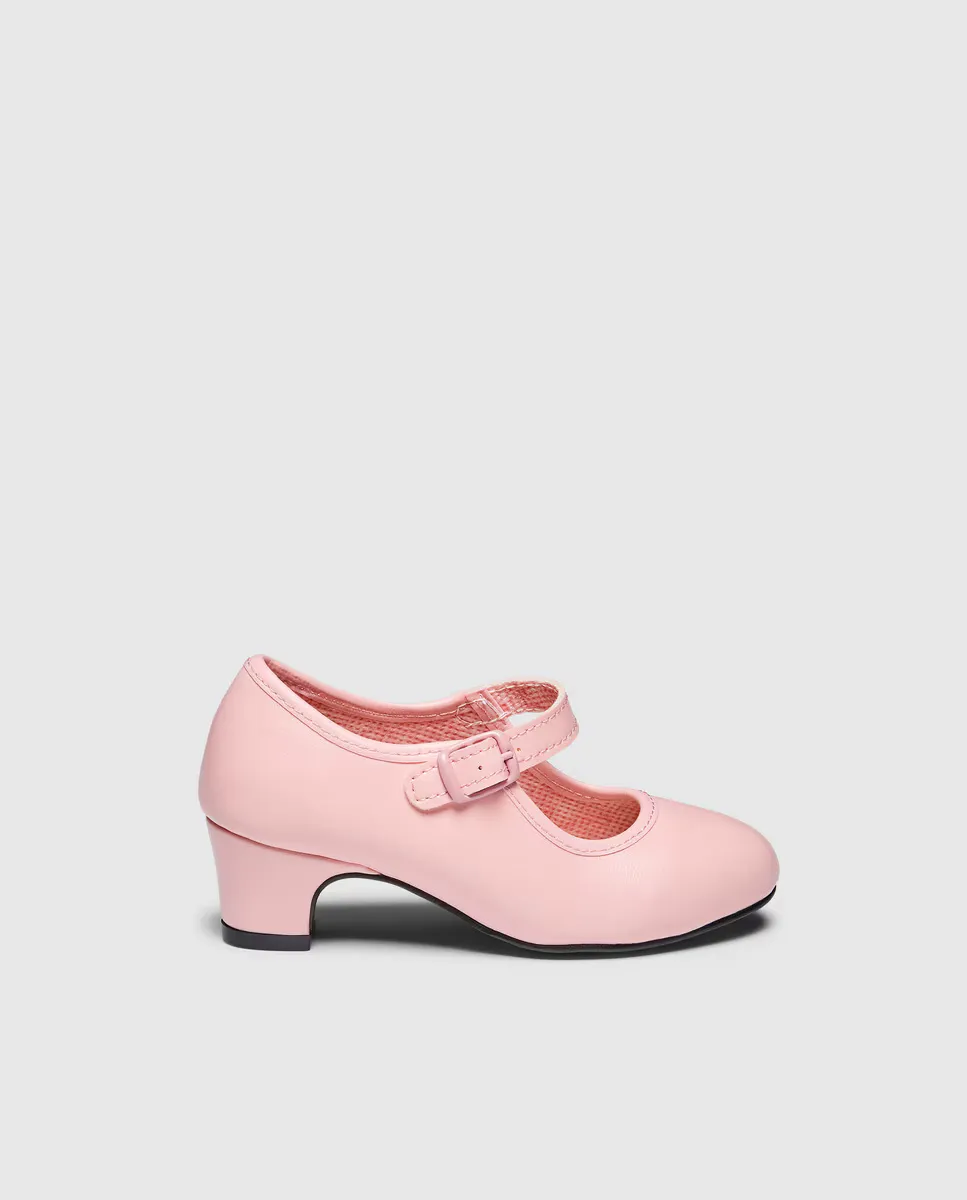 

Туфли для фламенко для девочек Обувь Olé Tus Fuchsia Olé Tus Zapatos, розовый