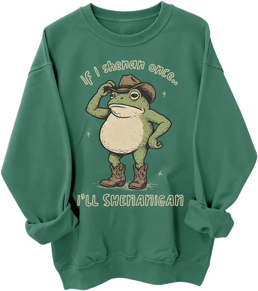 

Свитшот If I Shenan Once I'll Shenanigan waqulks