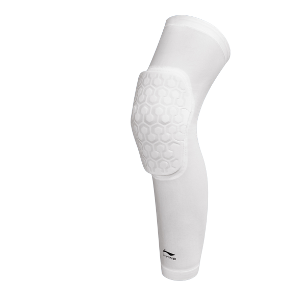 

Наколенники Polyester Polyamide Elastane Silicone для футбола, баскетбола, велосипеда, роликовых коньков, унисекс LINING, белый