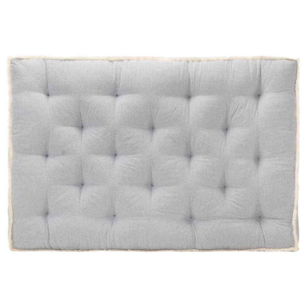 

Подушка для дивана-поддона серая 120x80x10 см DKD HOME DECOR
