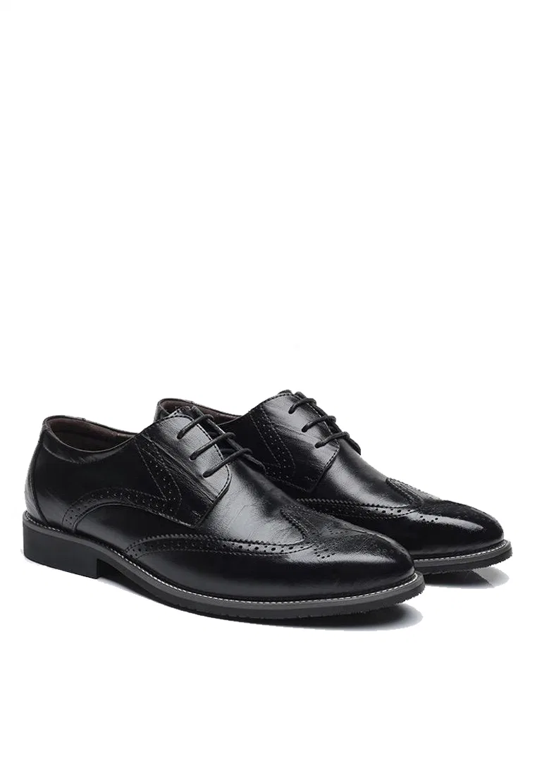 Туфли оксфордские классические, кожа, модель MC7196 Twenty Eight Shoes, черный — фото 2