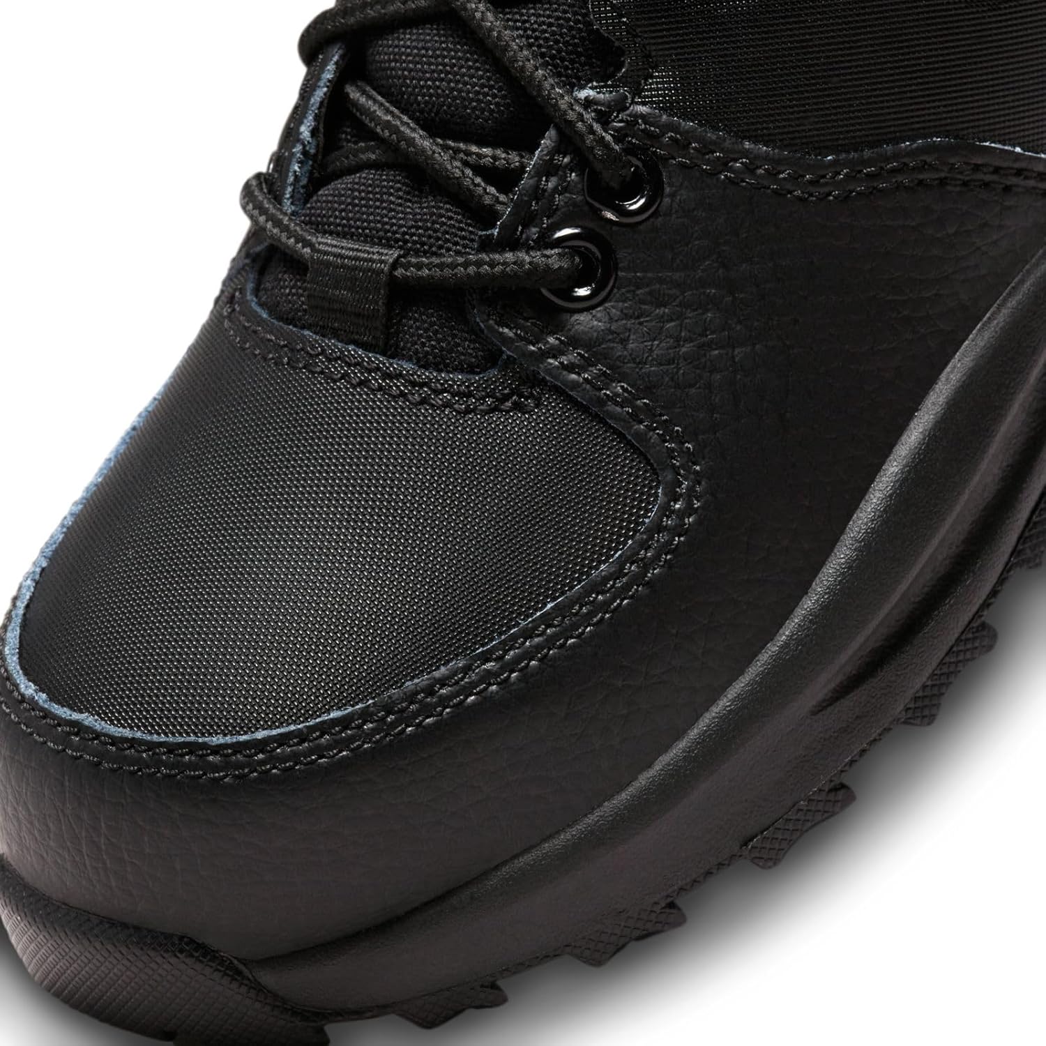 Мужские кроссовки Nike Manoa из кожи (Td), черный — фото 3