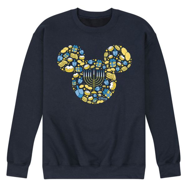 

Мужская флисовая толстовка с Микки Маусом на Хануку Disney, синий
