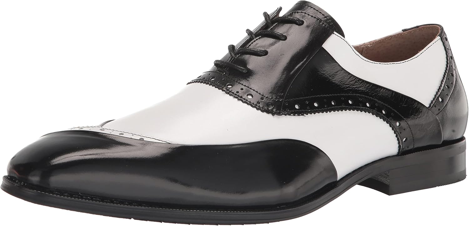 

Мужские оксфорды Stacy Adams Gillam на шнуровке, белый/черный