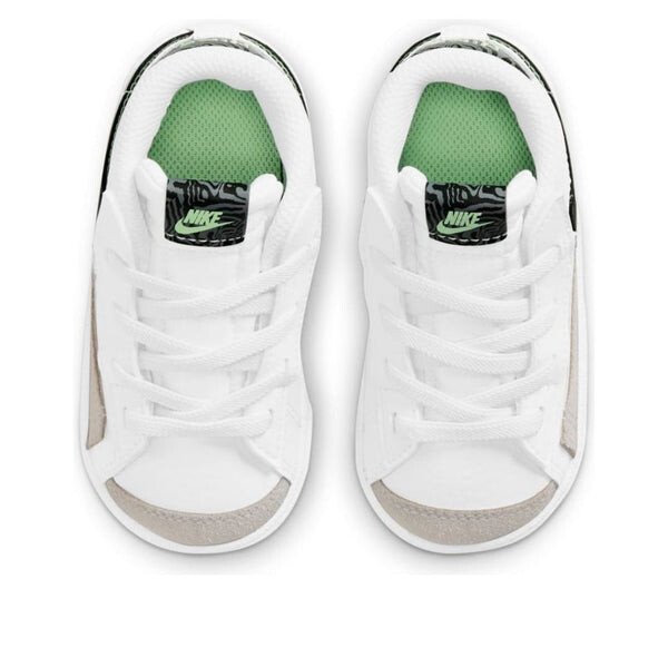 Кроссовки blazer mid '77 se 'double swoosh - white vapor green' Nike, белый — фото 4