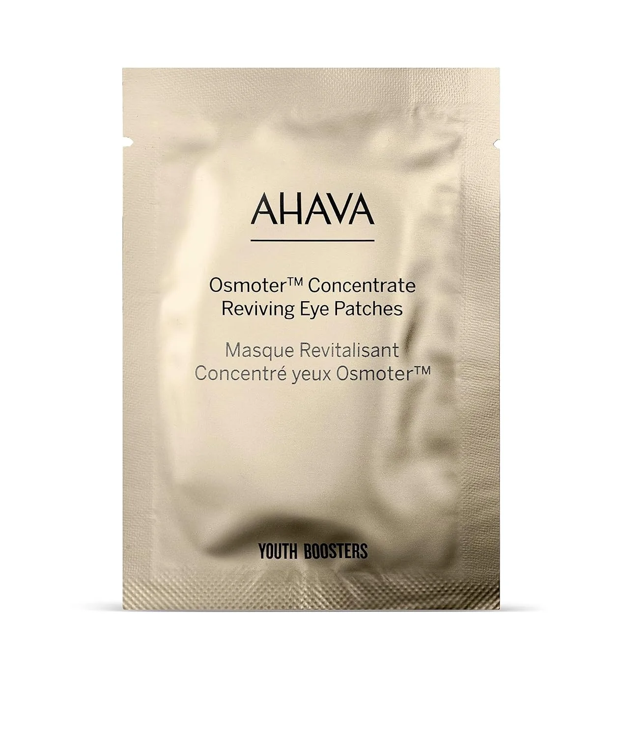 AHAVA Osmoter Concentrate Reviving Eye Patches - гидрогелевые патчи для молодости и отдыха глаз, уменьшают морщины, признаки усталости и тонкие линии, усиливают сияние, с Osmoter X3 и ниацинамидом, 6 упаковок