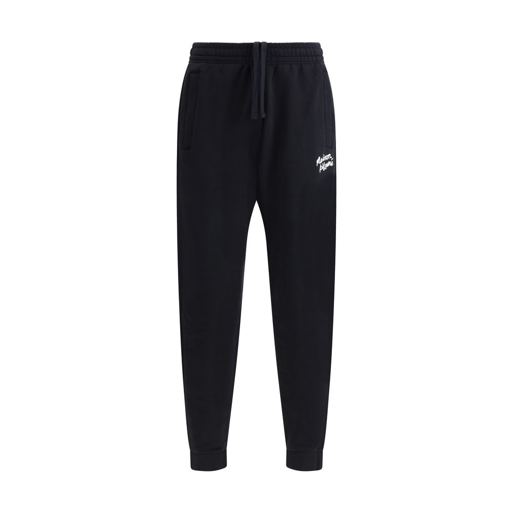 

Спортивные штаны с логотипом Maison Kitsuné, черный