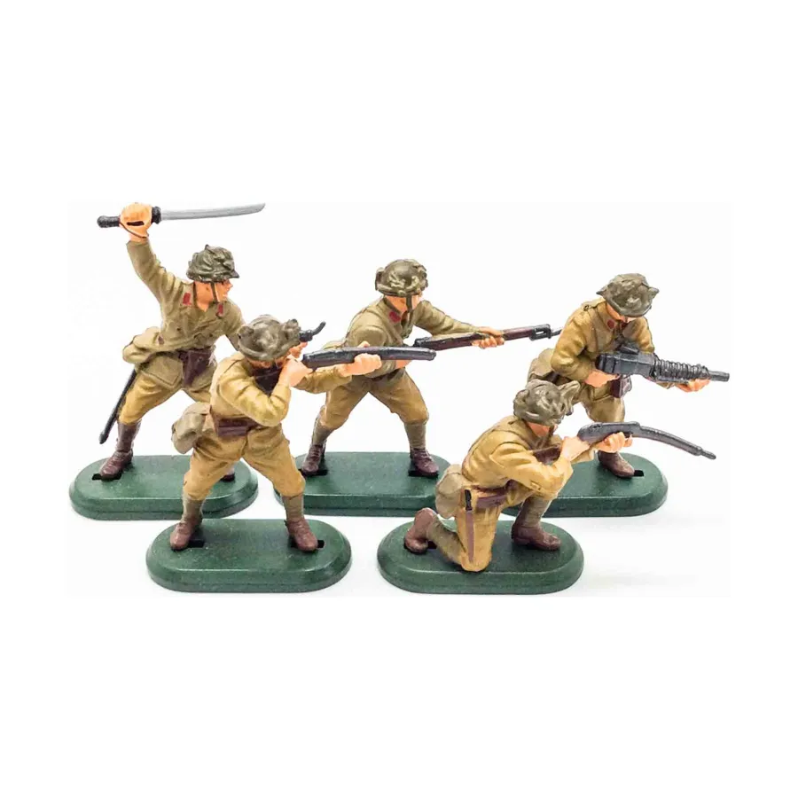 

Коллекция японской пехоты №1, Military Miniatures - World War II - Loose Miniatures (1/32)