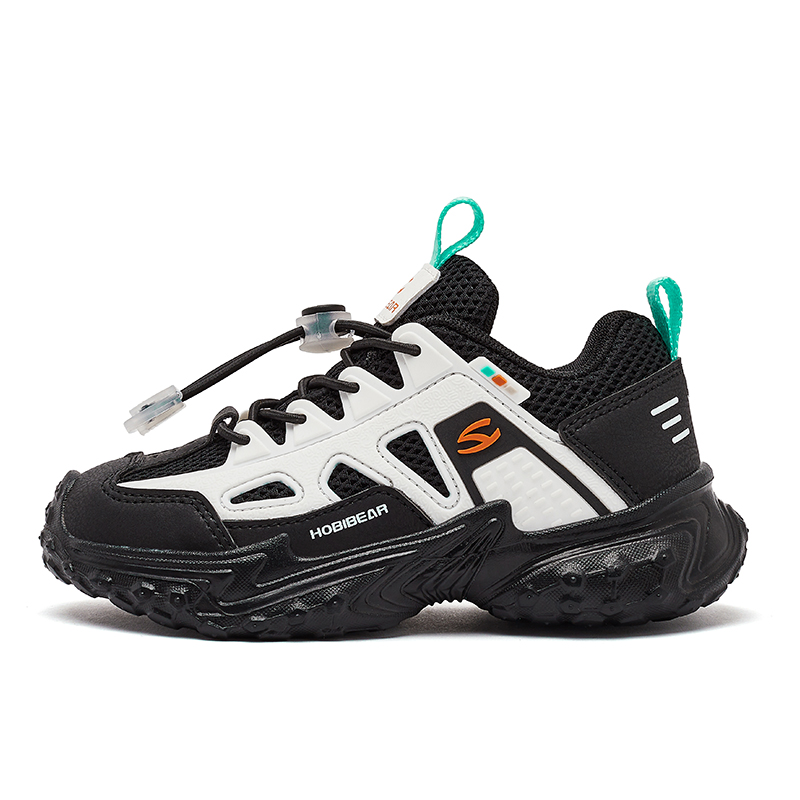 

Детские дышащие противоскользящие кроссовки для бега с низким верхом Kids' HOBIBEAR, белый