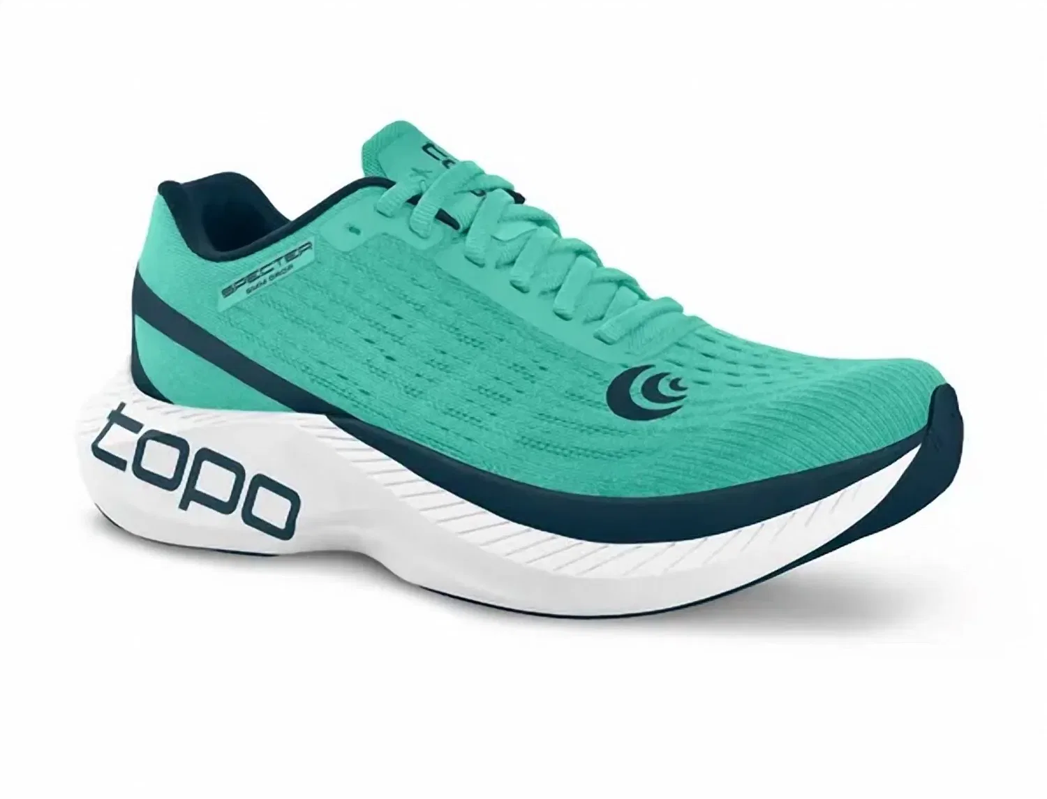 Topo Athletic Мужские кроссовки для бега Specter Road Running Shoes, бирюзовый и темно-синий — фото 2