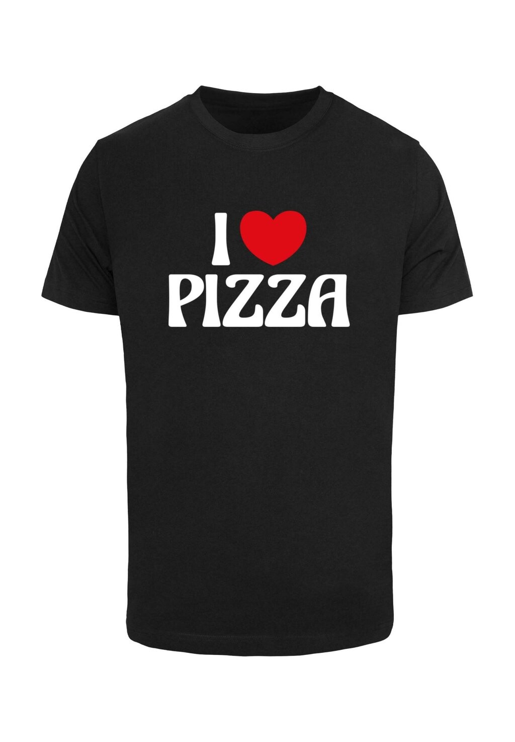 

Футболка с принтом LOVE PIZZA Mister Tee, черный