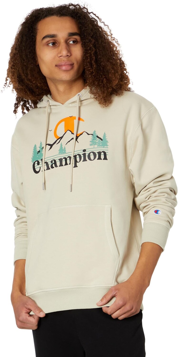 

Классический флисовый пуловер с капюшоном Champion, цвет Cocoa Butter