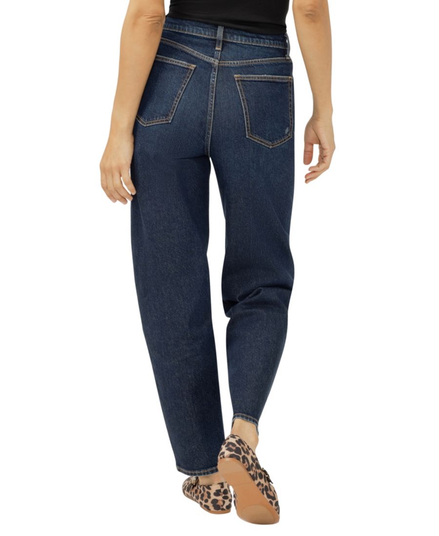 Женские джинсы с высокой посадкой и зауженными штанинами Silver Jeans Co, Woolwich — фото 3