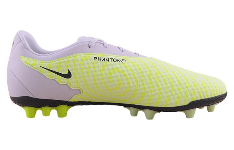 Nike Phantom GX Футбольные бутсы унисекс, Лаймово-зеленый — фото 2