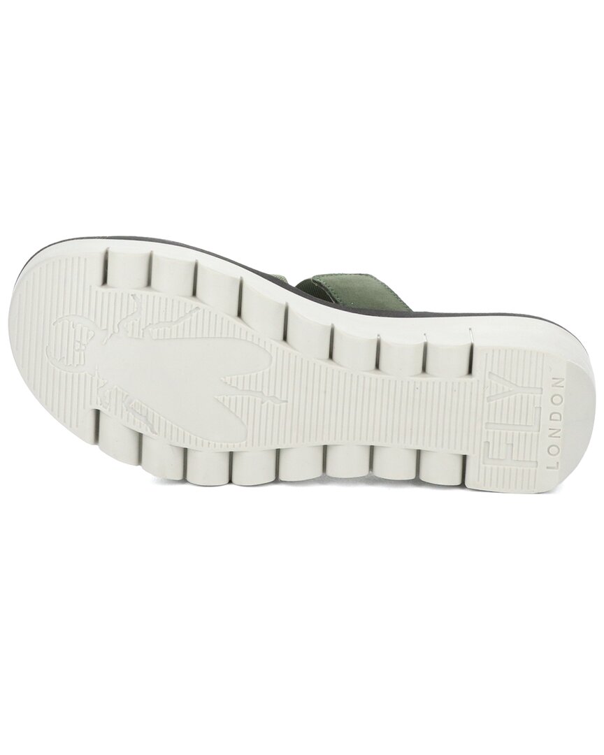 FLY London Yian Sandal, зеленый — фото 4