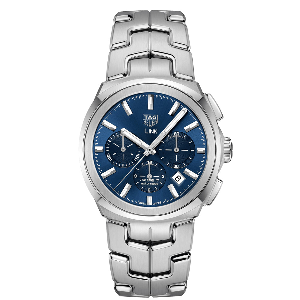 

Мужские часы Tag Heuer с синим циферблатом