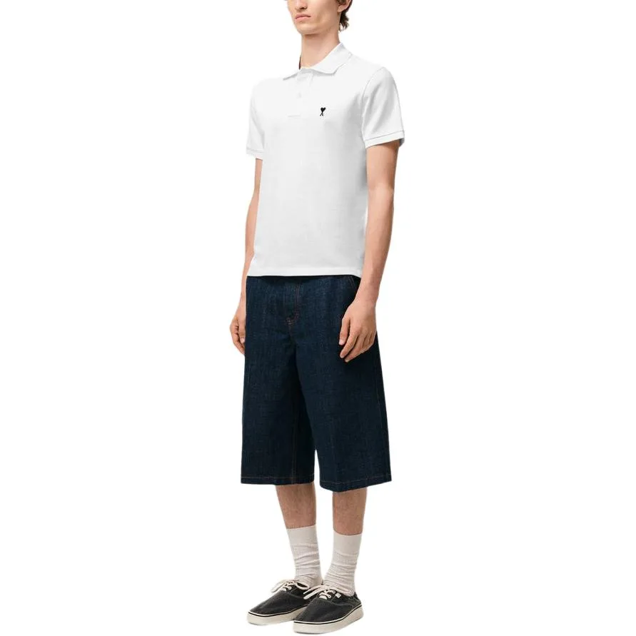 AMIPARIS Unisex Polo Shirt с воротником-поло умеренный — фото 4