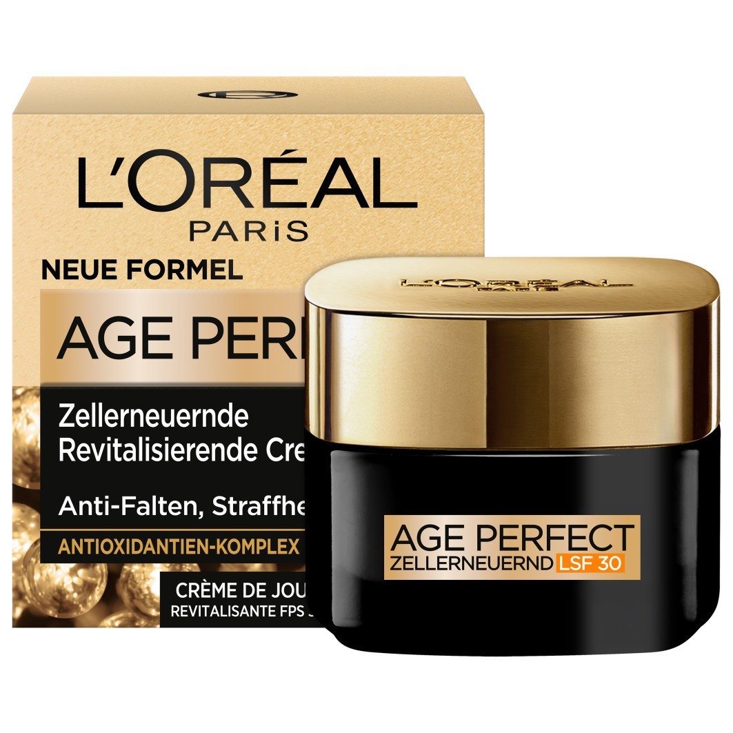 

Крем для лица age perfect zell-renaissance revitalisierende pflege lsf 30 Loreal Paris, объем 50 мл