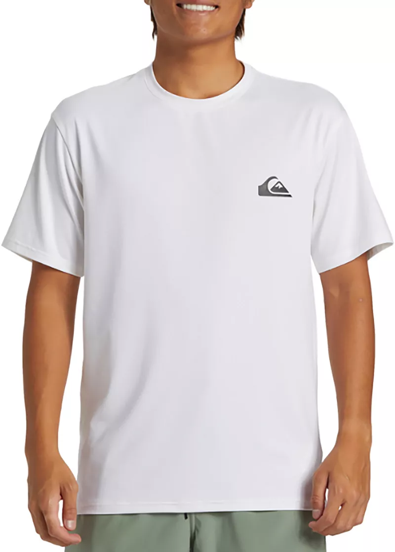 

Мужская футболка Quiksilver для серфинга на каждый день с короткими рукавами, белый