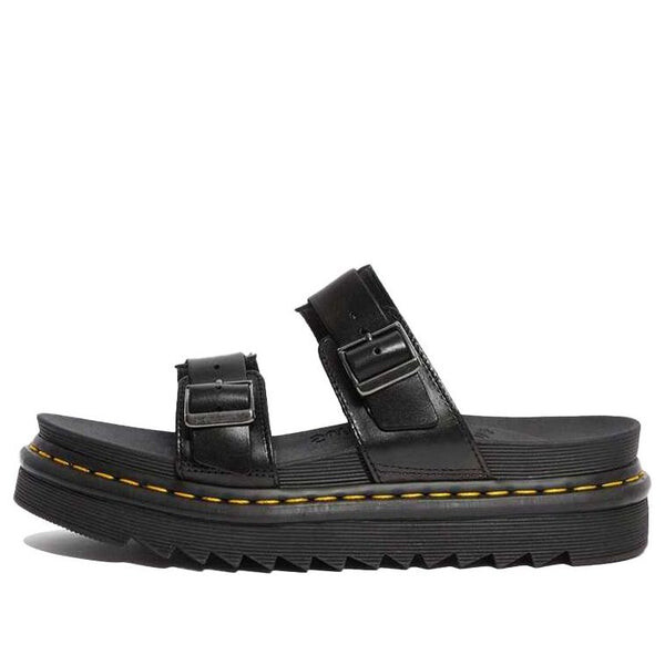 

Сандалии myles brando leather sandals black Dr. Martens, черный