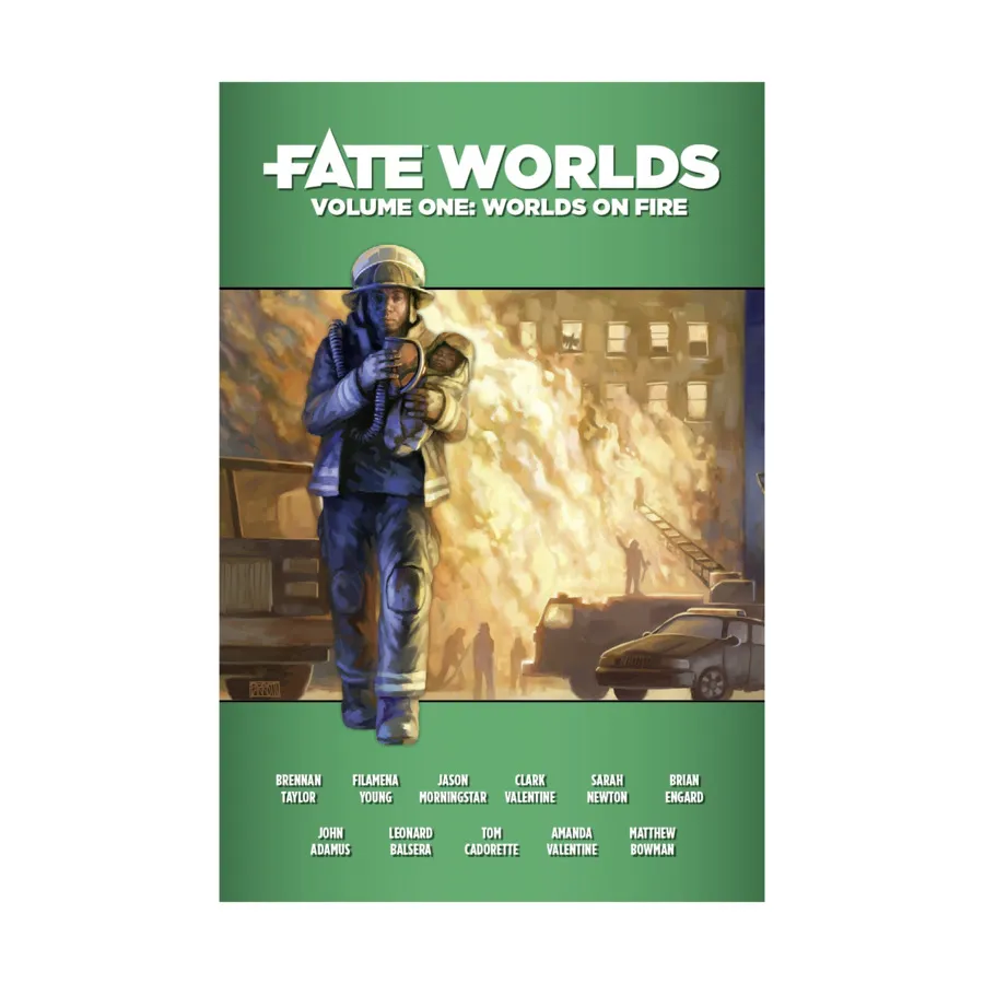 

Fate Worlds #1 - Worlds on Fire, Fate Core System, мягкая обложка