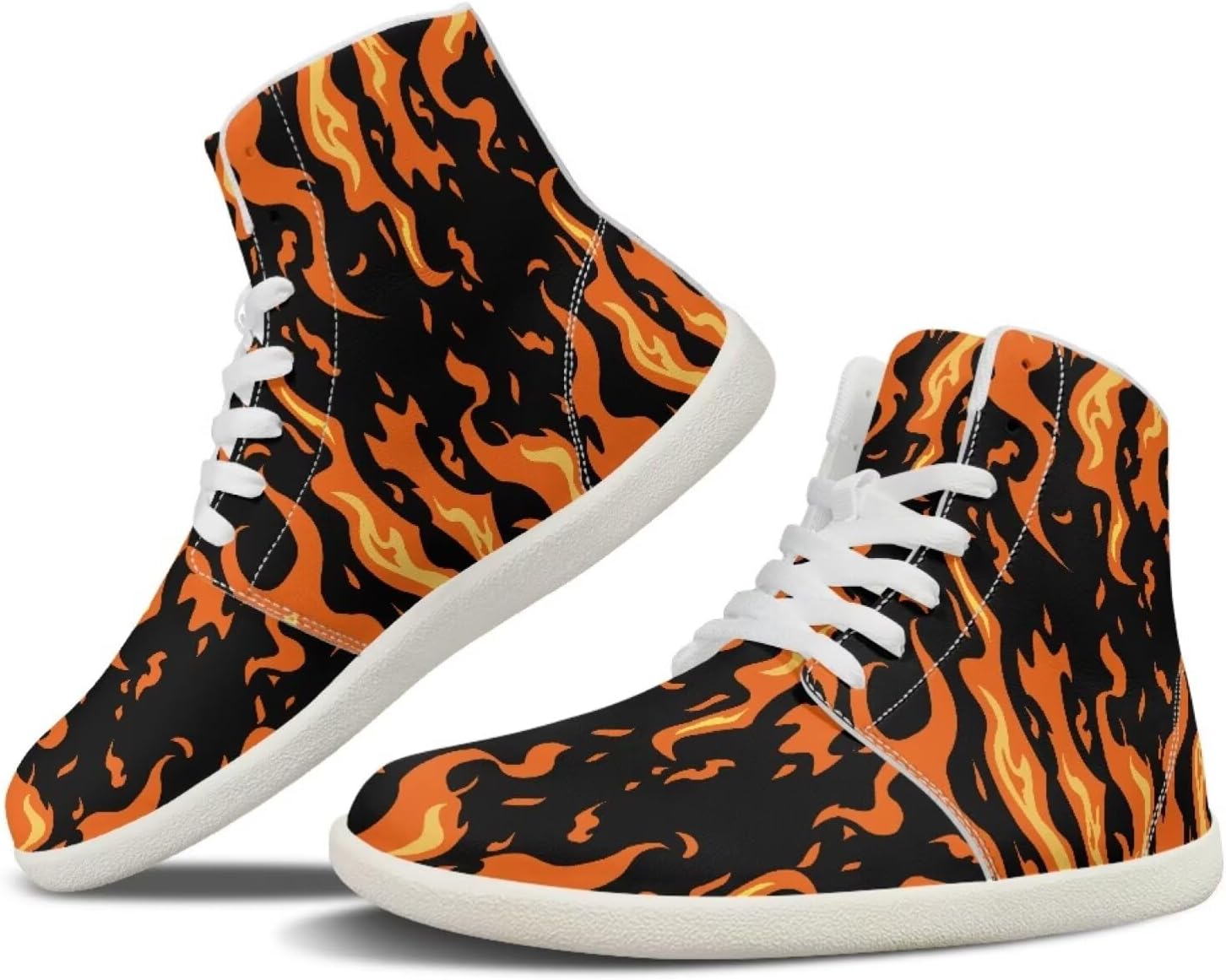 

Кроссовки chaqlin с высокой пяткой, с платформой, спортивные, с поддержкой голеностопа, дышащие, с широкой носочной частью, для женщин и мужчин, противоскользящие, легкие теннисные туфли, Fire