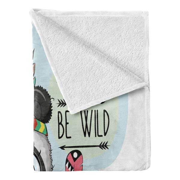 

Плед twentyfour Sei Wild, 175 см, разноцветный