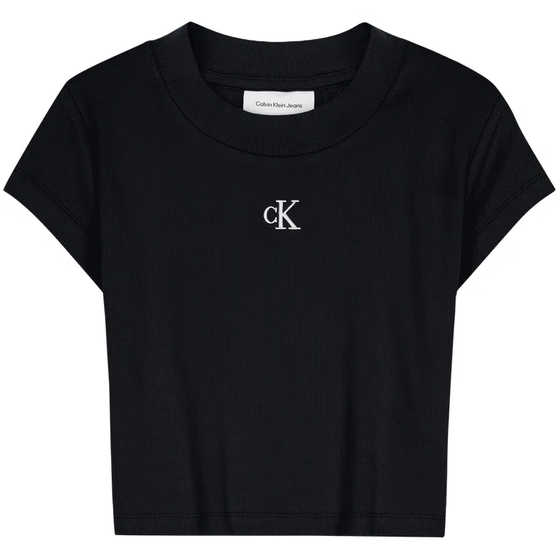 Женская футболка Calvin Klein Crew Neck Moon White — фото 3