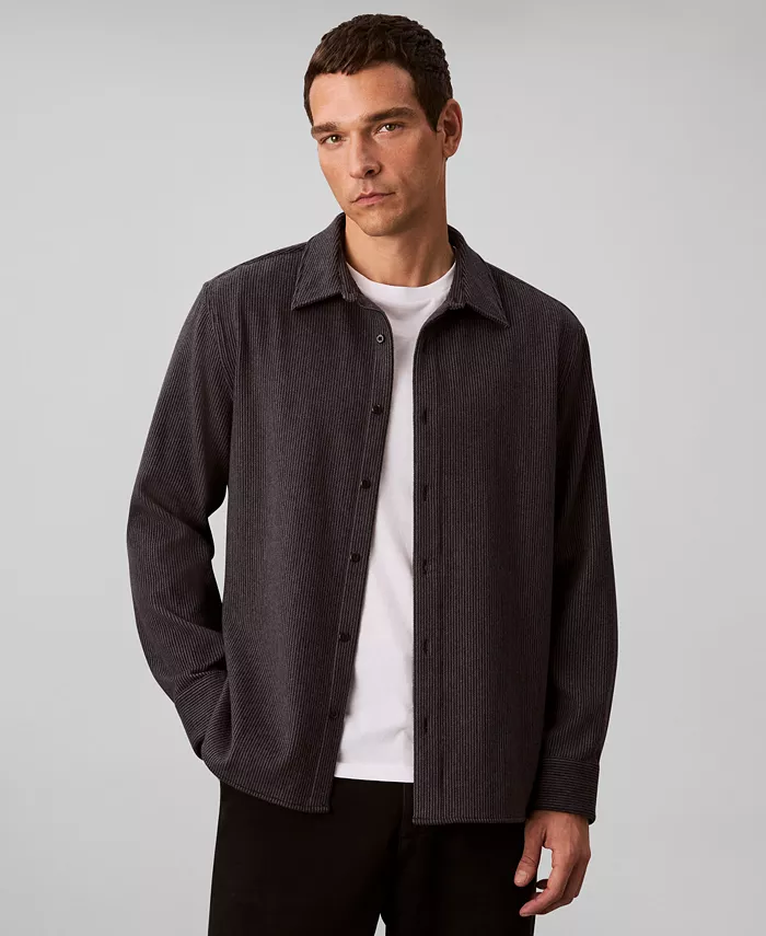 

Мужская рубашка на пуговицах Calvin Klein, синий